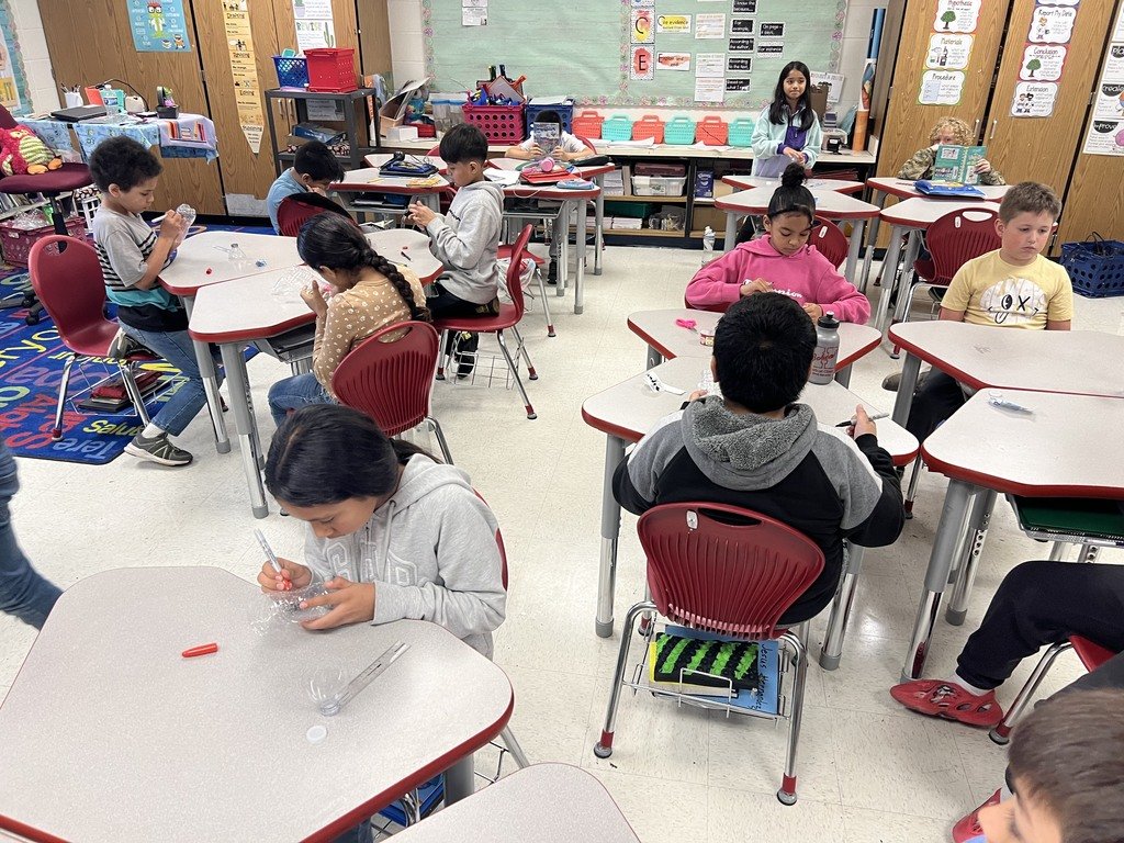 Students in Ms. Bowden’s 3rd Grade class made rain gauges and observed clouds while working on their study of weather.

#GoBobcats #ALLIN #HopeForTheFuture