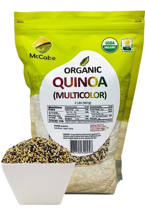 Introducing McCabe Organic Multicolor Quinoa, an explosion of colorful flavors and nourishment in each bite!

Grab a bag of SFMart McCabe Organic Multicolor Quinoa. Visit our online store and place your order today!

#SFMART #ORGANIC #ORGANICFOOD #FOOD