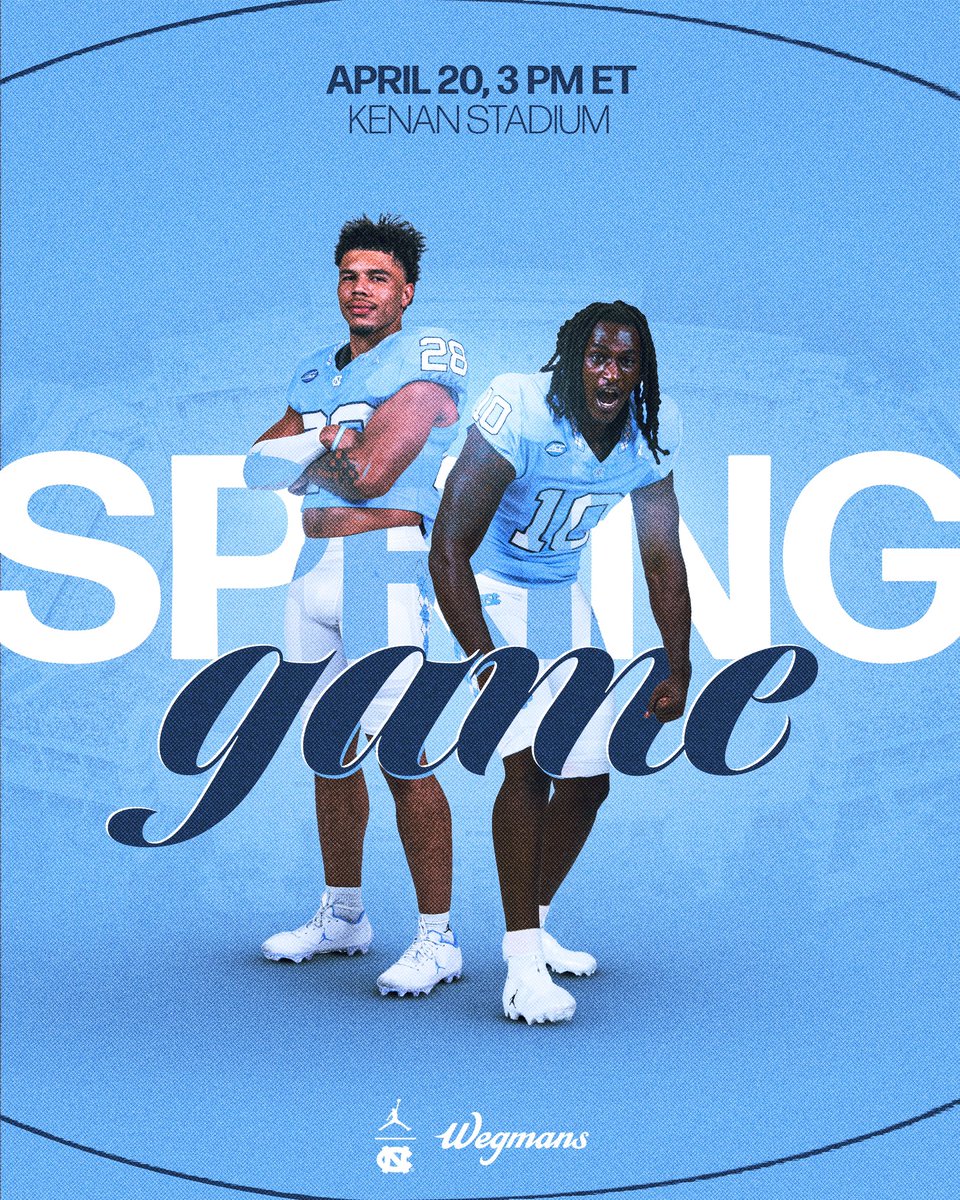 Defense is ready to ball 💪 Come check them out tomorrow in Kenan Stadium at 3pm for our Spring Game 🐏 #CarolinaFootball 🏈 #UNCommon