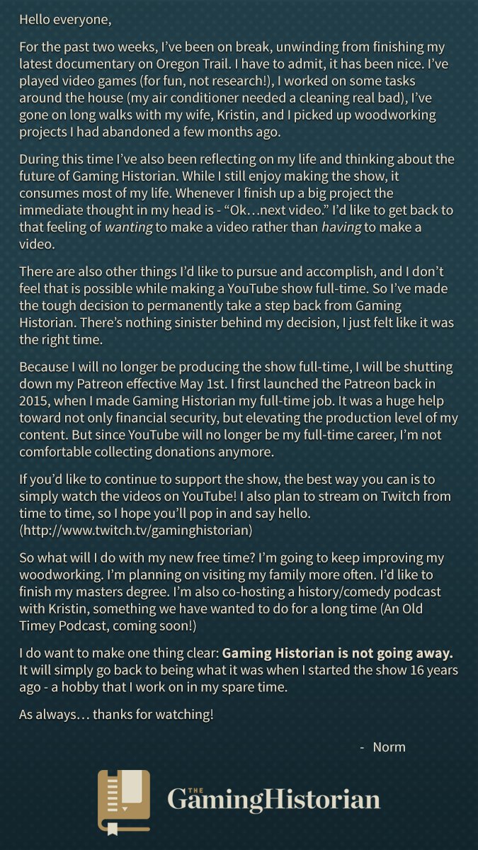 GamingHistorian's tweet image. Taking a step back