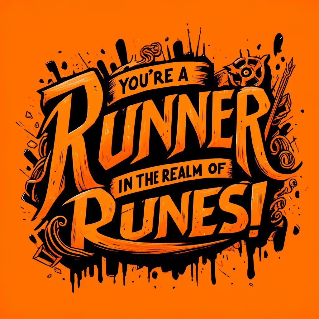 Officially a runner 🫡 <a href="/Runningrunes/">Running Runes</a>