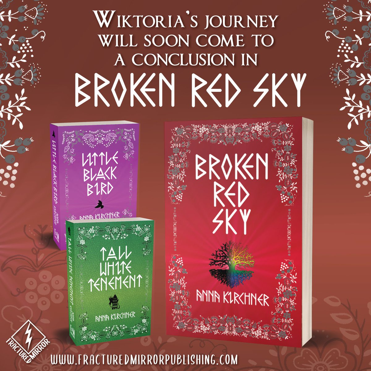 Wiktoria's journey is coming to a close in BROKEN RED SKY, out later this spring!