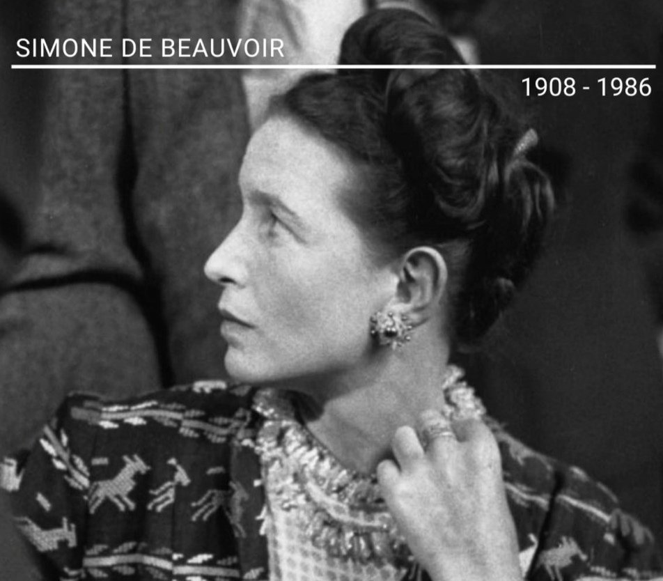 “Sadece erkek değildir kadını ezen. Kadın kendi hayatından sorumlu olmaktan vazgeçerek de kendi kendini eziyor.” Simone De Beauvoir 9 Ocak 1908 - 14 Nisan 1986