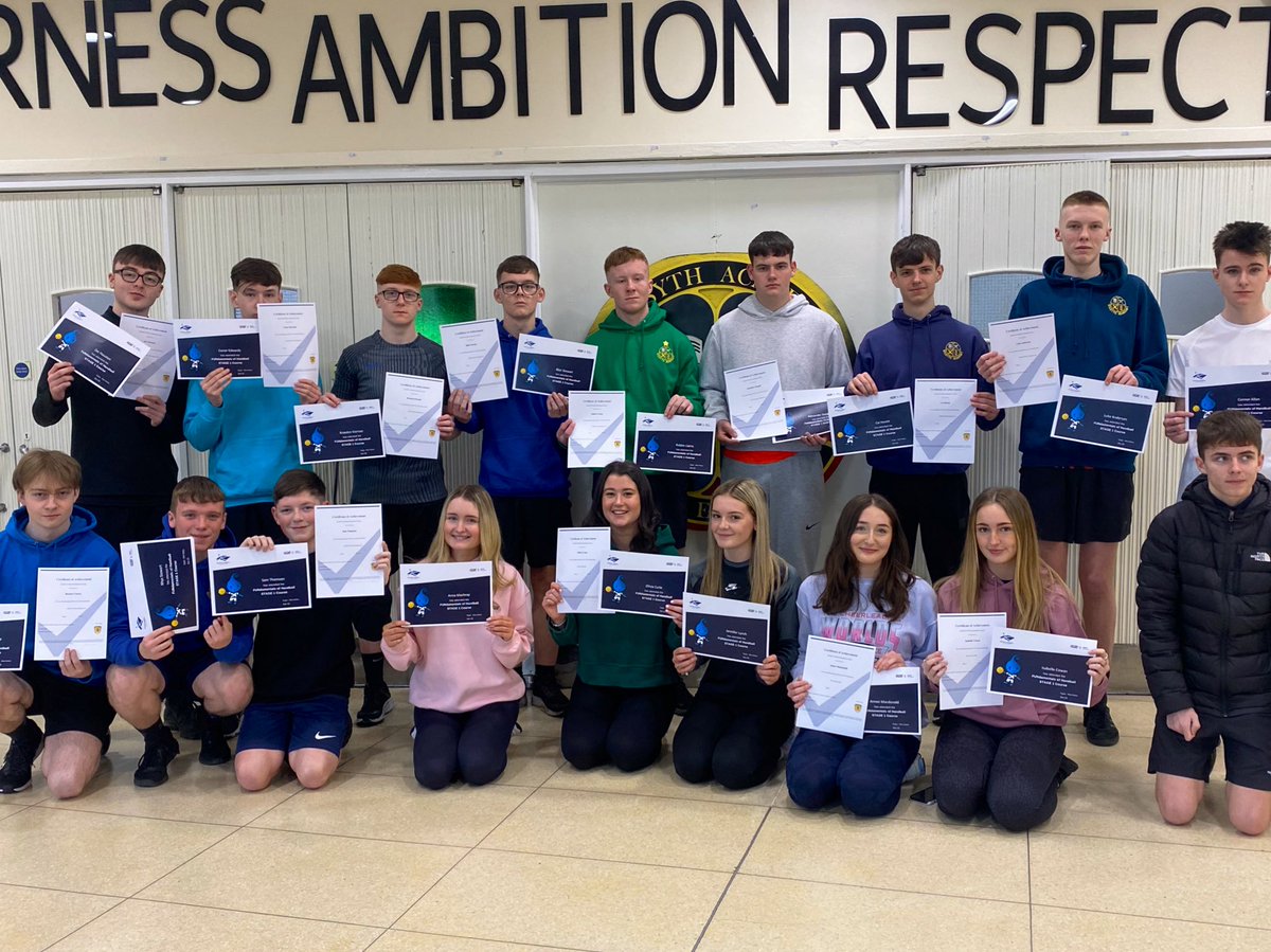 All the best to our school leavers today!
Well done to the Coaching and Officiating class who contributed to an excellent extracurricular experience for younger pupils in <a href="/KilsythAcademy/">Kilsyth Academy</a> this year 👏🏻⚽️🏐🏀🏃‍♀️🤾 #GoodLuck