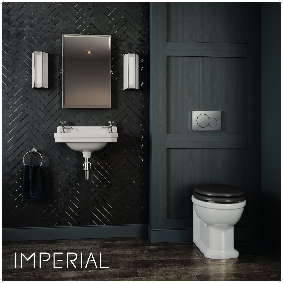 Luxury bathrooms don't have to be big to make a statement! Our products are perfect for small spaces, offering elegance and functionality. #smallbathroomdesign . #luxurybathrooms #interiordesign #ImperialBathrooms 💫🚿🛁 imperial-bathrooms.co.uk