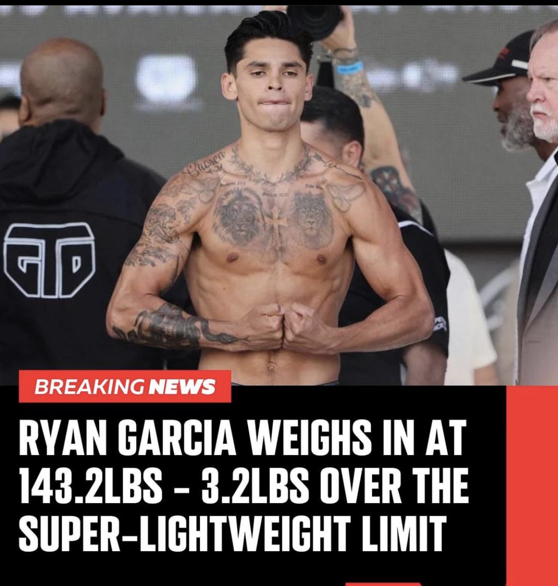 Boxing_palace_'s tweet photo. Garcia will not be fighting for the Title https://t.co/DkzxANdjRd
