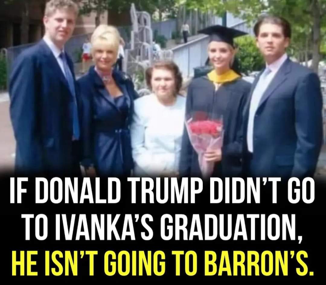 #BarronsGraduation