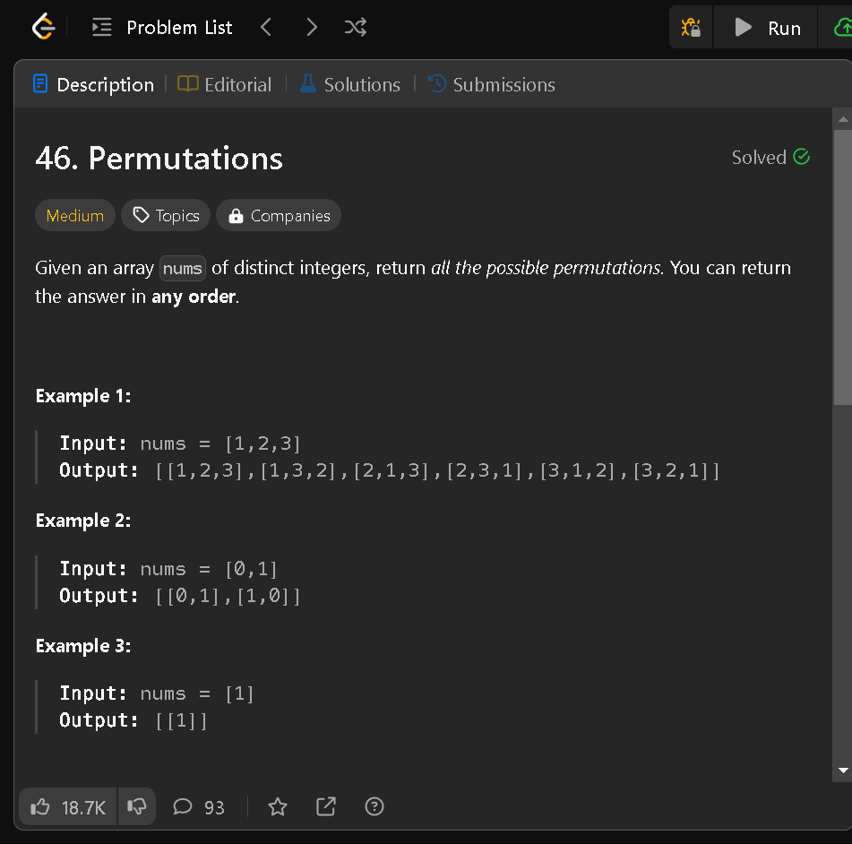 b_p_jithin's tweet image. Daily DSA🔆
-LeetCode POTD: Number of Islands
-Permutations
-Permutations II

@LeetCode #leetcodechallenge #100DaysOfCode #learnInPublic