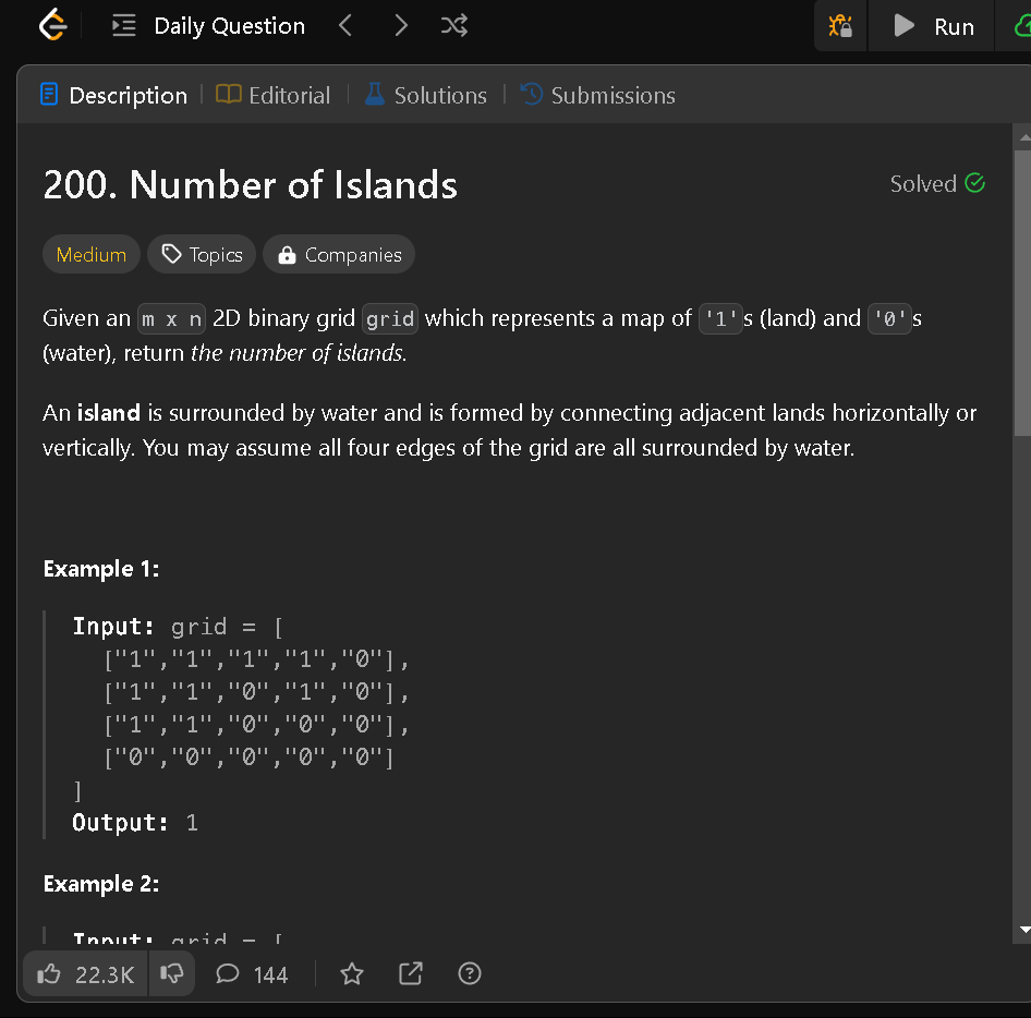 b_p_jithin's tweet image. Daily DSA🔆
-LeetCode POTD: Number of Islands
-Permutations
-Permutations II

@LeetCode #leetcodechallenge #100DaysOfCode #learnInPublic