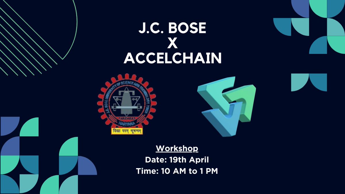 Accelchain_'s tweet photo. Had an awesome session at @JCBoseUST, where we shared knowledge about the #Web3 ecosystem and #blockchain development.
Kudos to the enthusiastic students who joined us! #Accelchain #Roadshow24 #JCBose https://t.co/8b6Me1IeHO
