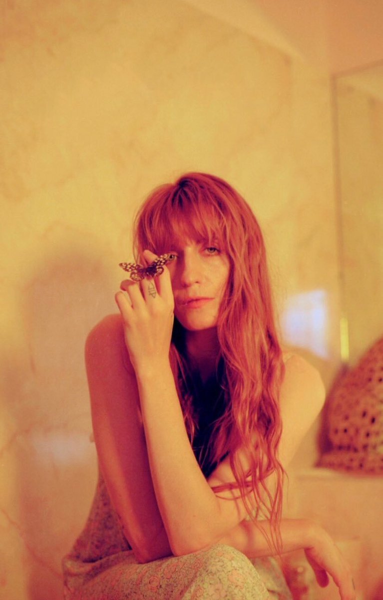 florence welch for glamour magazine spain, 2020.