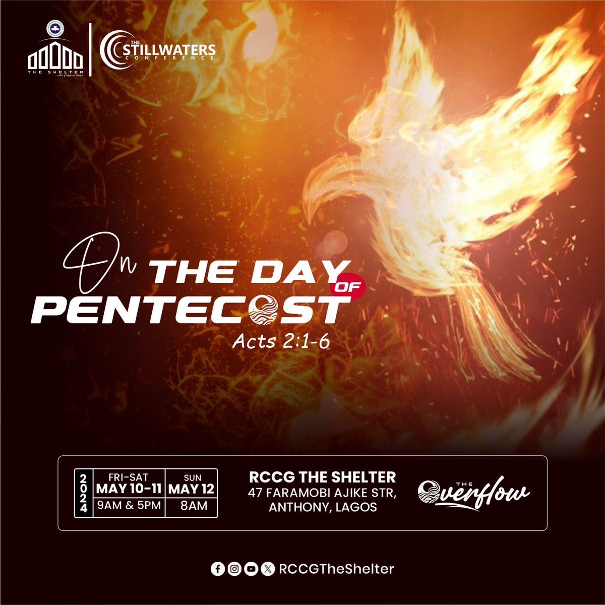 SDee_J's tweet photo. Dear one💝, you are invite to #StillWatersConference2004 10th-12th May @rccgtheshelter 
It���s our year of #TheOverflow and we expect an overflow of fire amongst others… Please plan to attend.

With love💕,
#SDJ https://t.co/yDAvz4igp3