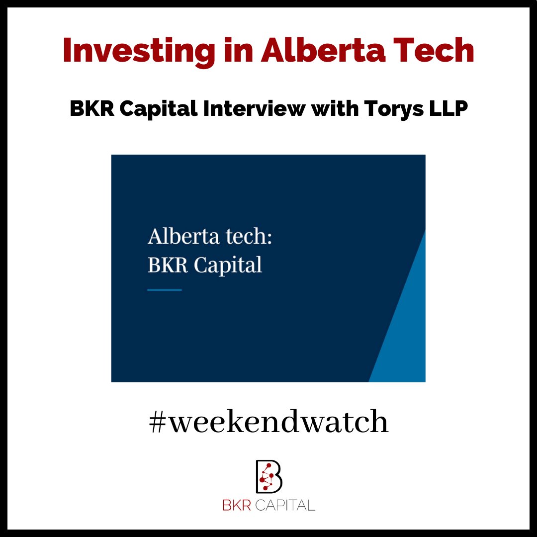 .@BKRCapital’s @LBirikundavyi & Rebecca Johnson had a great time chatting with @TorysLLP’s Konata Lake about the tech scene in Alberta.

Full conversation here: bit.ly/443YmCZ

#BKRCapital #WeekendWatch #VentureCapital #BlackFounders #BlackEntrepreneurs #BlackVCs