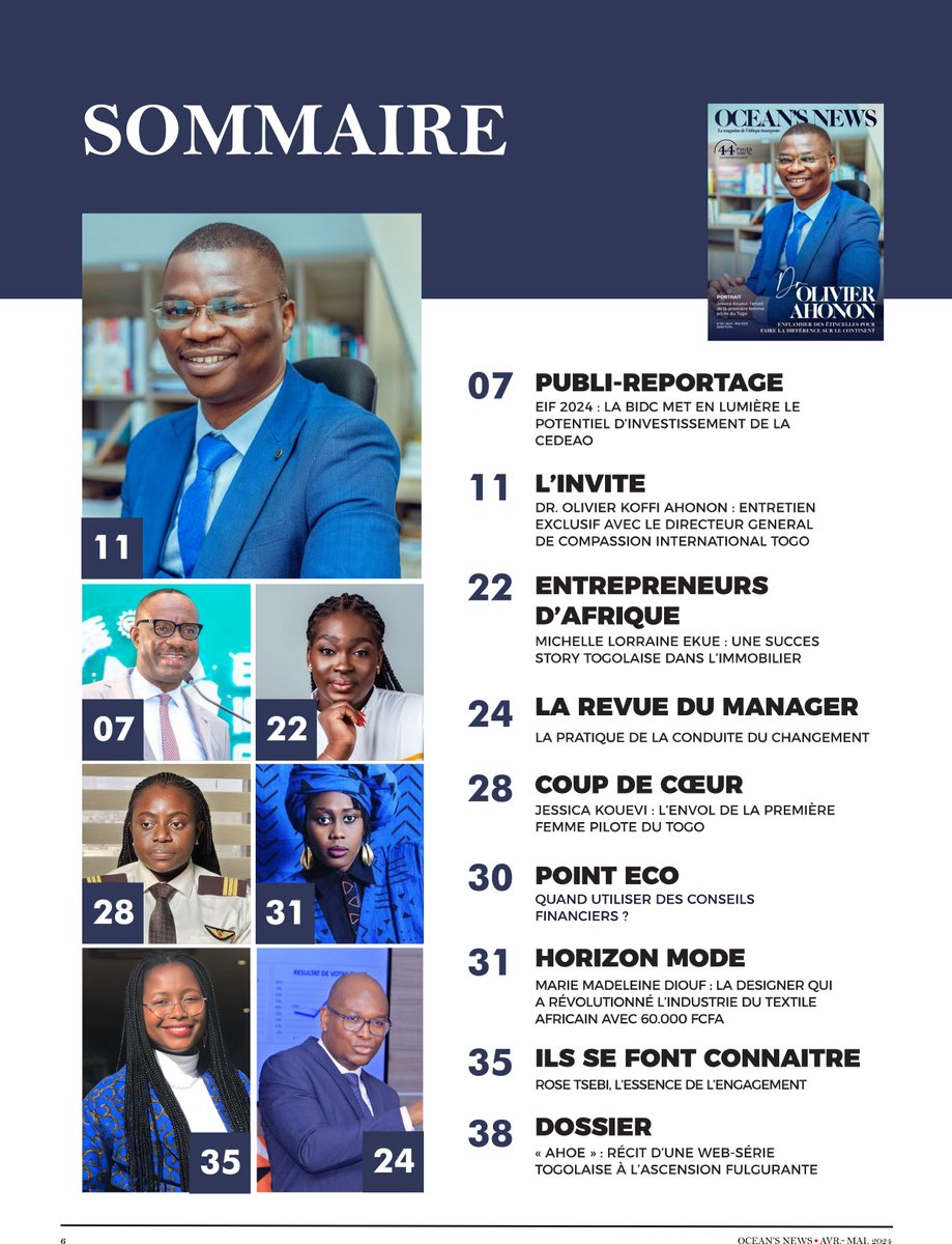 oceans_news's tweet photo. 📢 Ocean’s News n°30
Découvrez ce qui vous attend dans le prochain numéro du magazine Ocean's News !
Réservez votre exemplaire.⤵️
https://t.co/UrCZGHv3ys
https://t.co/86UVIwbum3
#Oceansnews #MagazineOceansnews #Cover30 https://t.co/9IGEGNNCOp