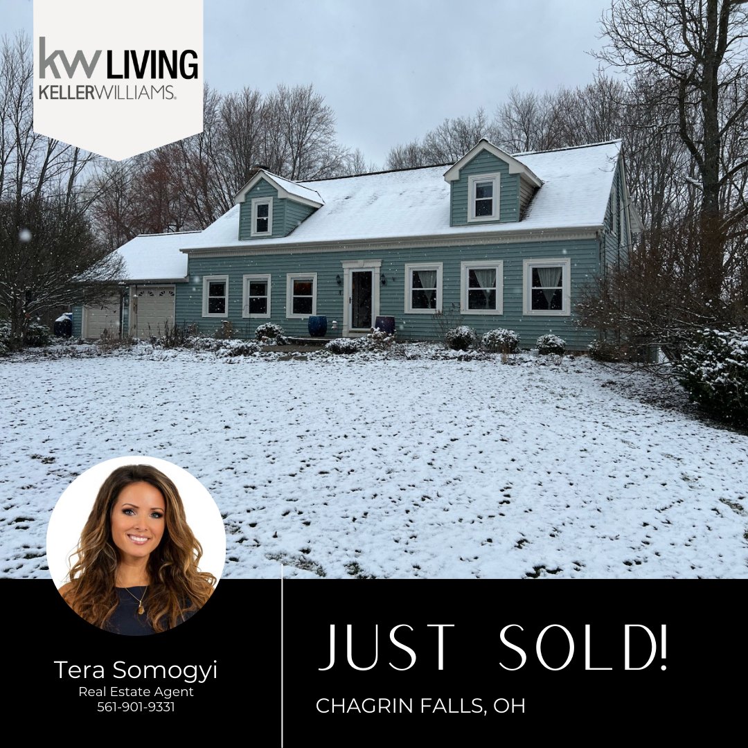 Loved helping my clients get into this beauty in Chagrin Falls!

#ChagrinFalls #NEORealEstate #TeraSomogyi #JustSold #BuyingAndSelling #Realtor #RealEstate #CLERealtor