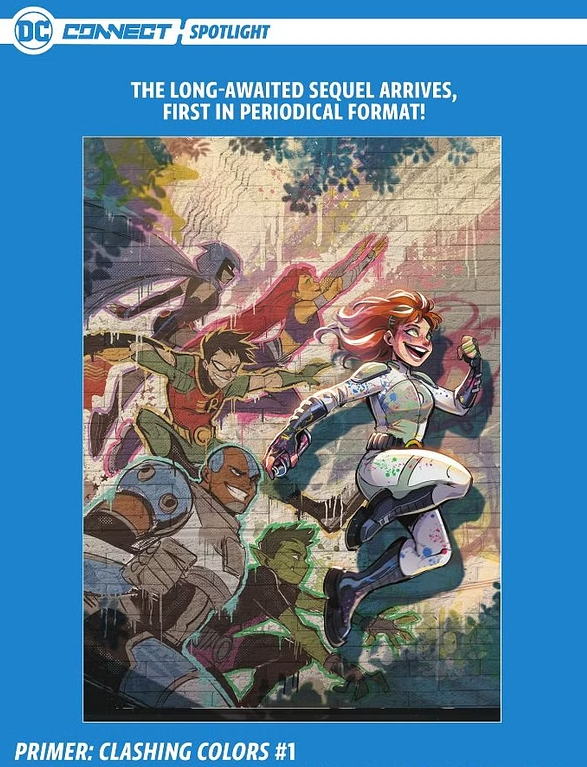 We now have the official release date for our #dcprimer sequel! July 10th at your local comic book store! Will Primer join the Teen Titans?! Read it and find out! @DCOfficial @jennifermuro @Gretlusky