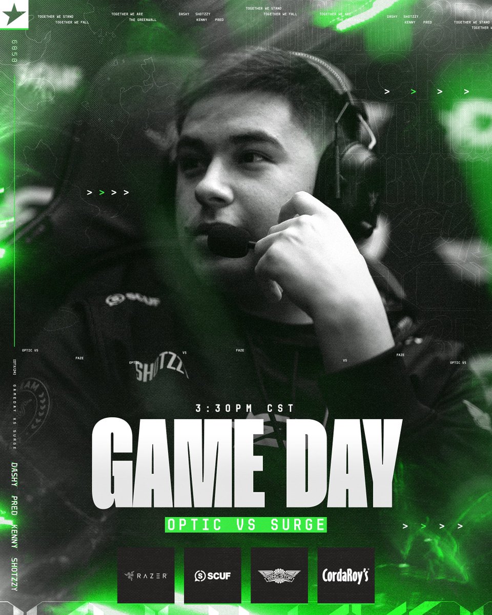 OpTicTexas's tweet photo. 3:30p CT, be there. #BrickByBrick 

OpTic v Surge https://t.co/BW3Ivn9wqW