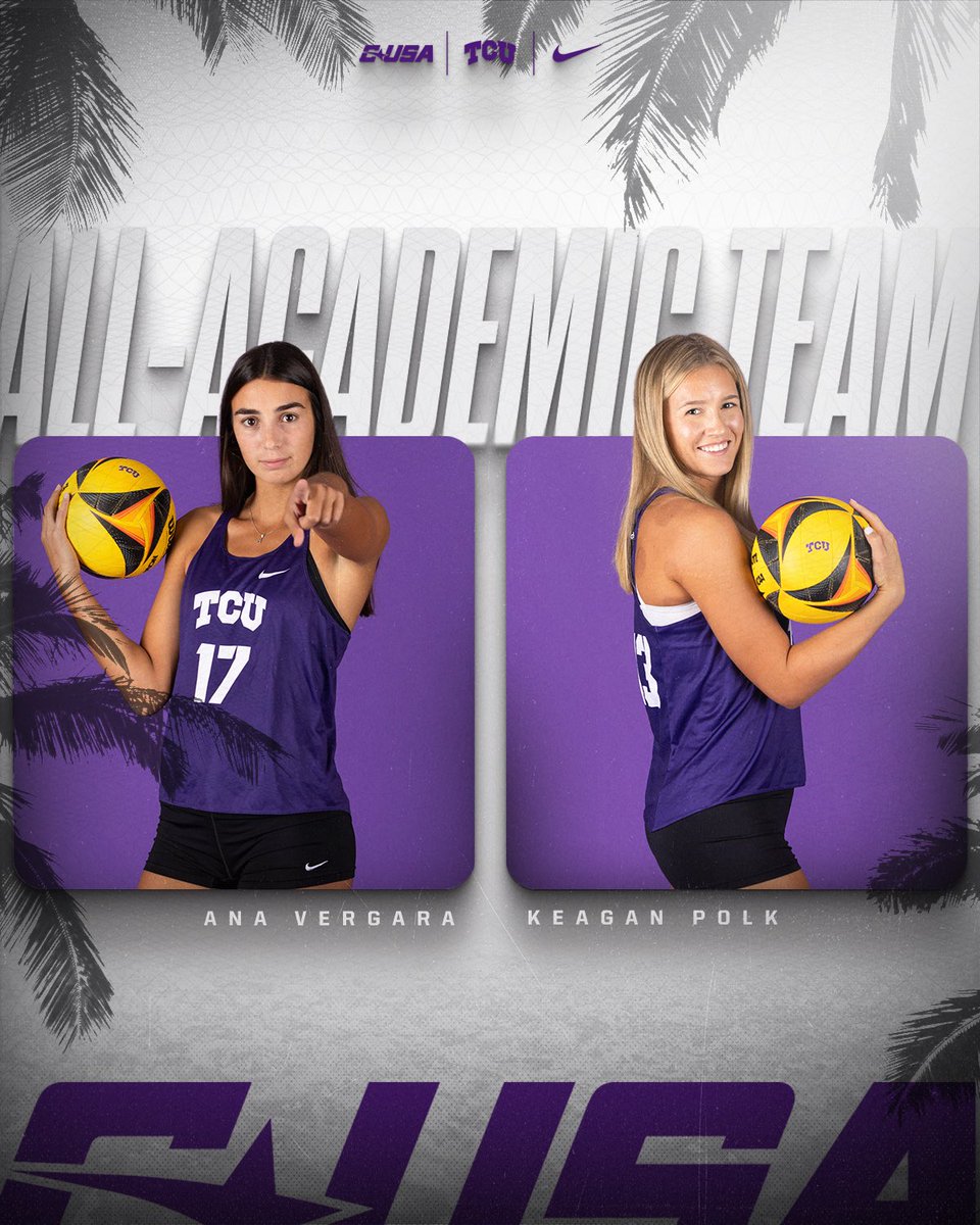 Getting it done on and off the courts ✨ #GoFrogs🐸🏖🏐 x #OneTeam