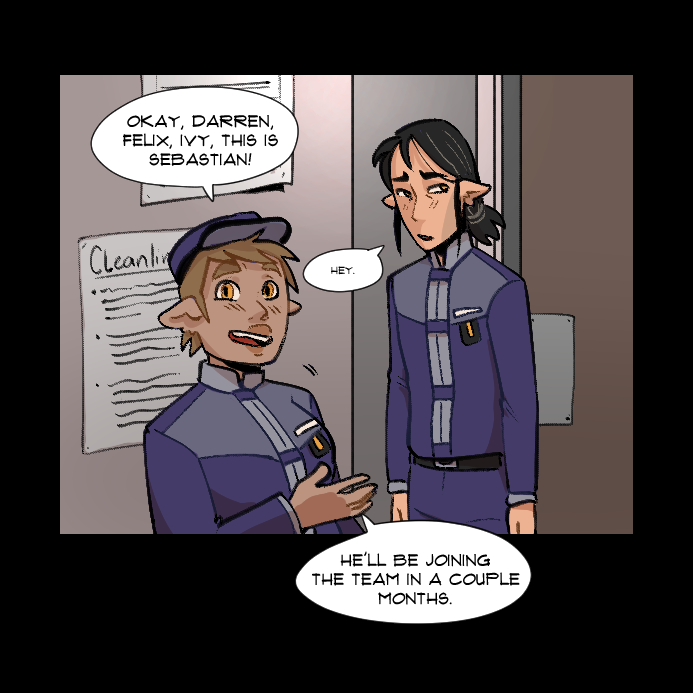 KatbirdComics's tweet image. New episode of We Work the Night Shift out tomorrow on Webtoons!