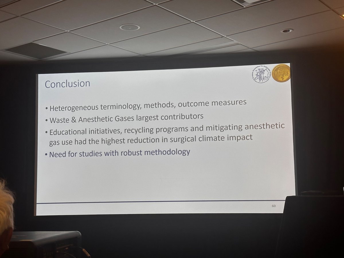 Dr. @patsyllamd shared the results of the systematic review conducted by @SAGES_Updates Sustainability in Surgical Practice Taskforce highlighting impact of 
- leaning surgical trays
- reusable devices & linens 
- educational initiatives

 #SustainableSAGES #SAGES2024