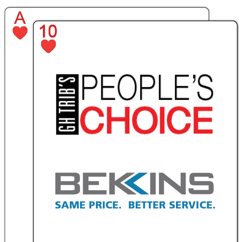 LUCKY NUMBER 21 Thank you everyone for voting Bekins the Best Place to Purchase Appliances! Our company topped the Grand Haven Tribune People’s Choice poll for the 21st consecutive year. If you’re counting at home, we have topped the poll every single year of its existence.