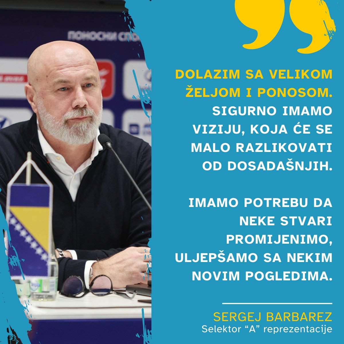 Novi selektor Sergej Barbarez zvanično je predstavljen na press konferenciji koja je danas upriličena u prostorijama Saveza. nfsbih.ba/vijesti/nogome…