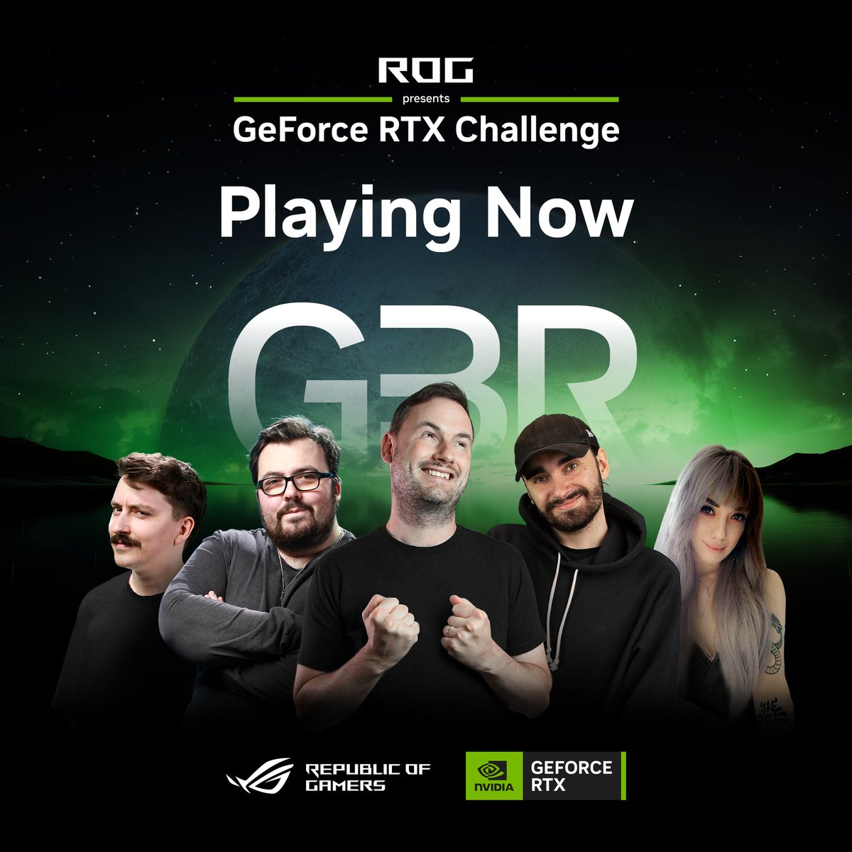 We’re LIVE right now for the @NVIDIAGeForceUK #ROGRTXChallenge! First match up, Team Yogs vs Team Italy—Sips has been training all night and is in it to win it! Get in there and cheer the team on live right now! twitch.tv/yogscast #ad