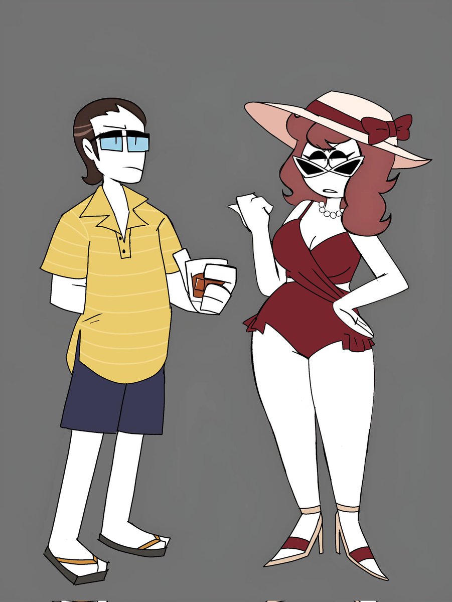 BlackMi66516539's tweet image. #spookymonth | #spookymonth6 
silly design