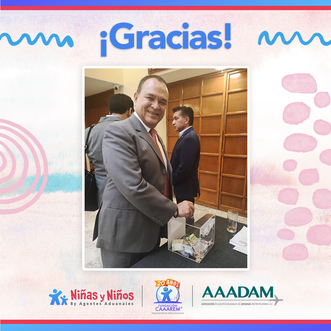 Gracias a los Agentes Aduanales que se sumaron al boteo de nuestra Inciativa Niñas y Niños by Agentes Aduanales durante la reciente asamblea de <a href="/AAADAM_oficial/">AAADAM A.C.</a>