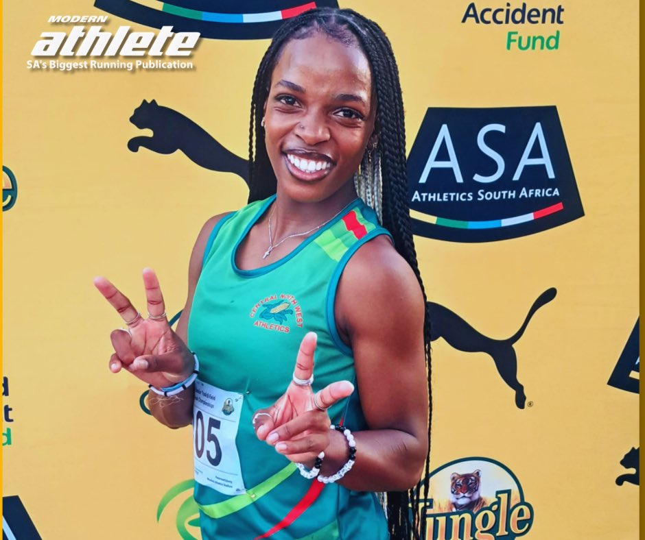 Viwe Jingqi is a national 100m champion! She stormed to her first senior SA title in 11.23 seconds this afternoon, just one hundredths of a second off her PB! #MzanziAthleticsSuperheroes
#ASASeniorChamps 
#JoinTheMovement