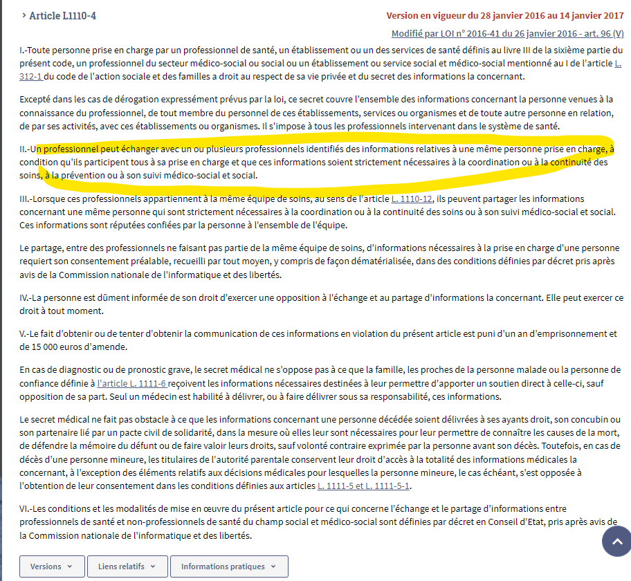 @RichardTalbot9 @IPArpaing Donc non, les dossiers médicaux des patients d'un médecin ne sont pas en open bar pour l'IPA.