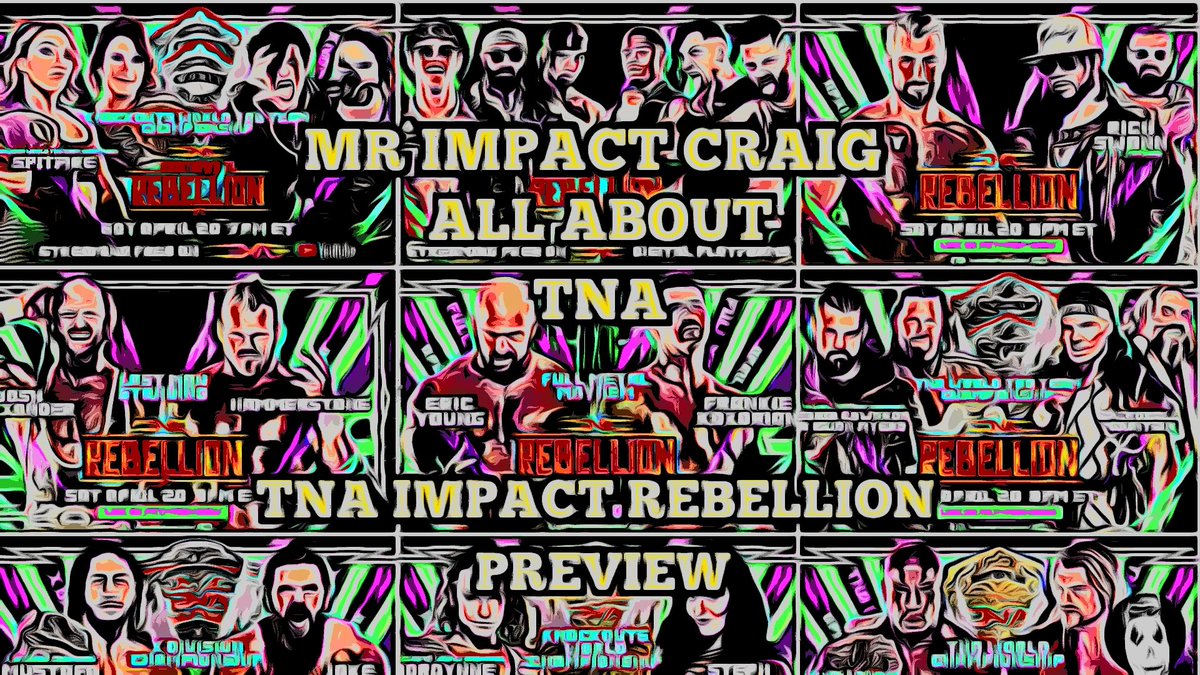 The last #TNAiMPACT before #TNARebellion is in the books. Where's your hype level for the show? Also don't forget to check out my #Preview for Rebellion over on YouTube. Like & Subscribe ♥️ #prowrestling #FridayFeeling youtu.be/kCMZgorvJxY