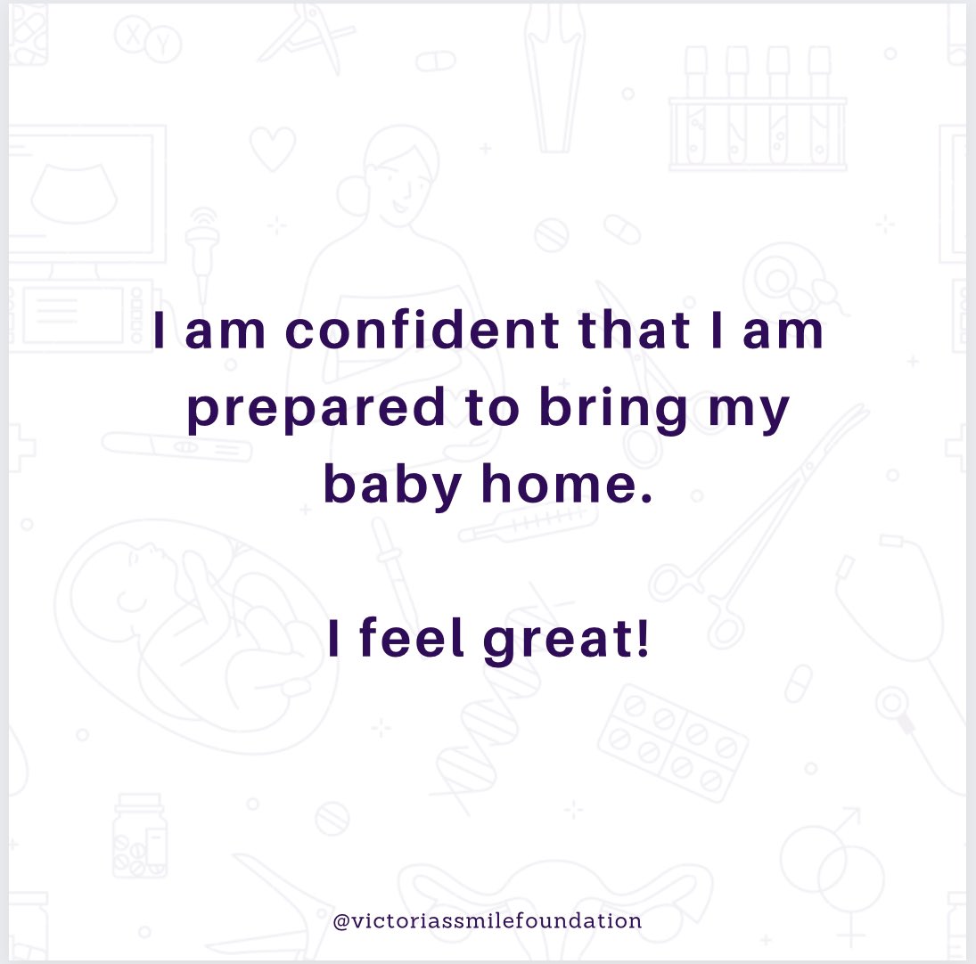 Happy Affirmation Friday mamas! 

As you speak these words unto yourself and your baby, may you attract only positive energy and may your heart’s request be granted. 🙏🏽

#newmum #vsf #victoriassmilefoundation #motherandchildcare
#mumtobe #ourvsfbabies #friday #fridayaffirmation