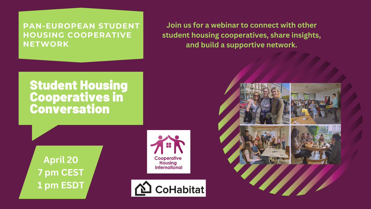 Cooperative Housing International tweet media