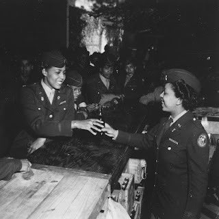 Next week the Army Women’s Museum’s new exhibit opens! Join us in honoring the accomplishments of an extraordinary group of women, the 6888th Central Postal Directory Battalion, on April 26th at 9:30am. #SaveTheDate #CourageToDeliver #GrandOpening