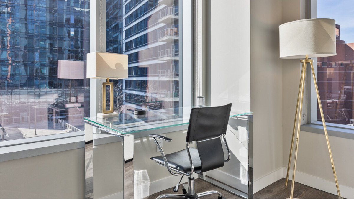 Say hello to productivity and convenience during your business stay! 🚀 Enjoy dedicated in-unit workstations, whip up snacks in a full kitchen, and stay connected with high-speed WiFi #BusinessTravel #ExtendedStays