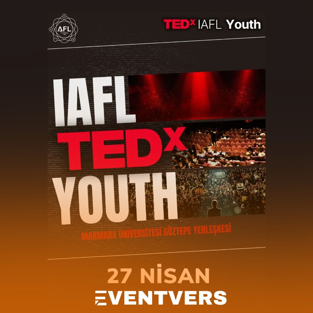 eventverstr's tweet photo. Yeni fikirler edinmeye ve birbirinden etkileyici konuşmacılarla bir araya gelmeye hazır mısınız? 

'Medya partneri' olduğumuz #tedxyouthiafl sizlerle paylaşmaktan mutluluk duyuyoruz🙌🏻

👉🏻 Detaylı bilgi ve kayıt için: https://t.co/3dEGTd1XJe

#tedx #etkinlik #duyuru #eventvers https://t.co/fvlZZfad6B