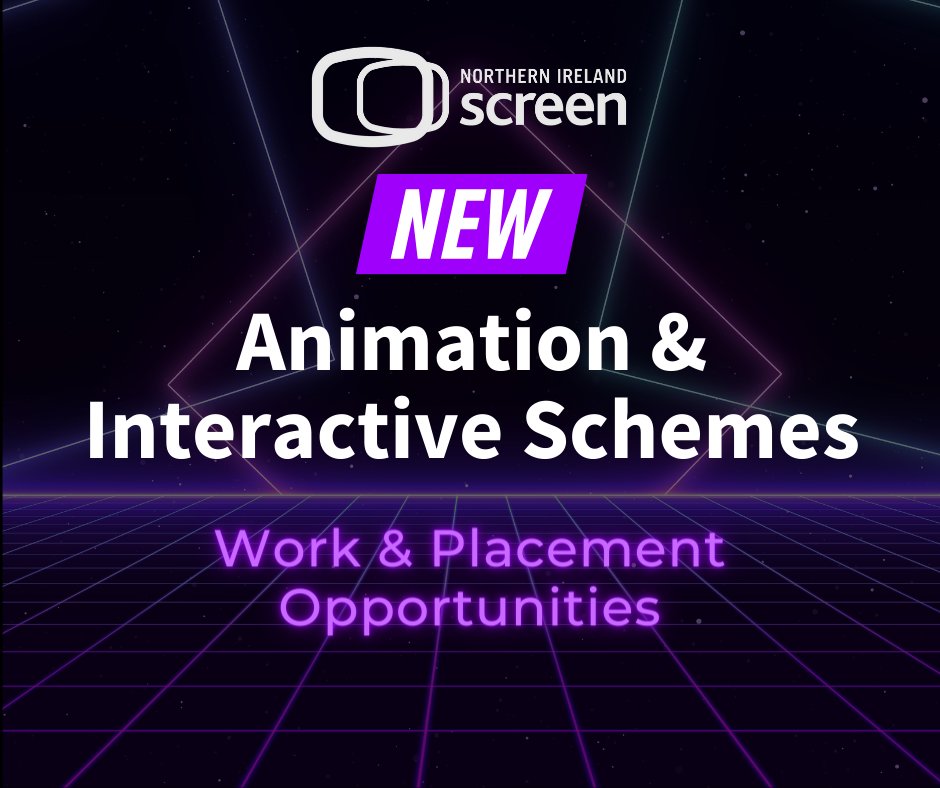 New Opportunities📣 Northern Ireland Screen is partnering with various animation and interactive sector studios in NI to offer a range of placement opportunities👇 Interactive Placement Schemes- bit.ly/4d3LNM6 Animation Placement Schemes- bit.ly/3TYc9q4