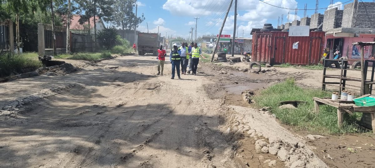 Can you believe this used to be a tarmac road a year ago? This is how delapidated Katani Road has become. 
#FixQuarryKataniRd