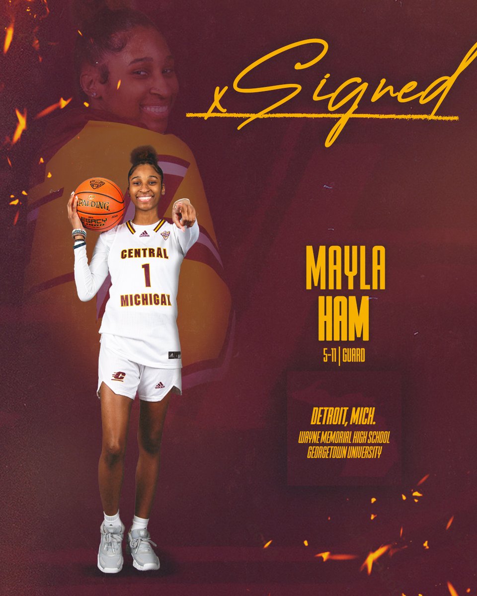 Welcome home Mayla! 🏡 The 5-11 guard comes to Mount Pleasant to be back home in the Mitten! We can’t wait for you to join the Chippewas family this fall! #FireUpChips🔥⬆️🏀