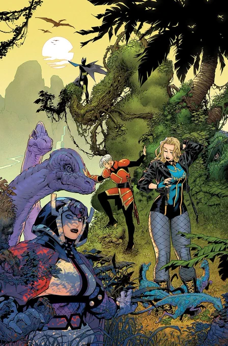 hey, I can finally post my Birds of Prey #11 cover, definitenly one of my favorites this year 