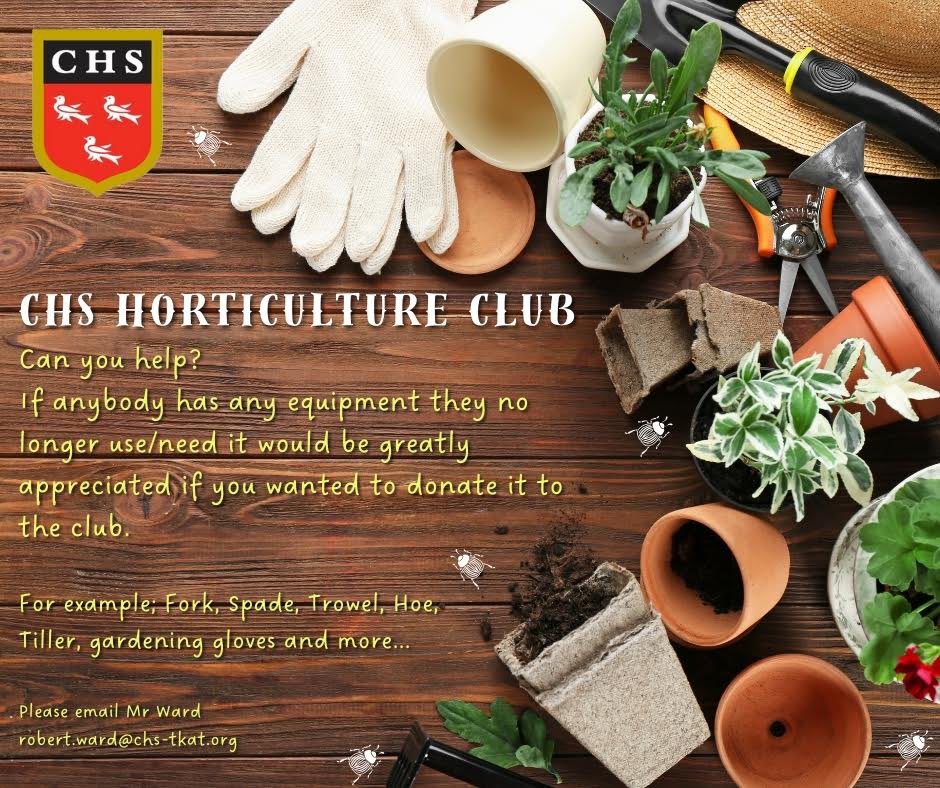Can you help our CHS Horticulture Club?