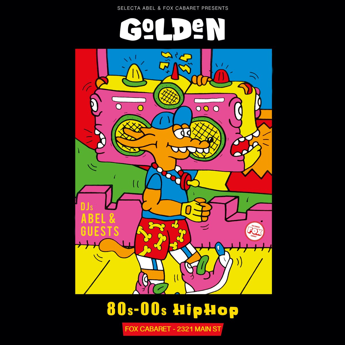 🎶 👑 🎶 Dance to all the greatest hip hop hits from the 80s-00s at GOLDEN tonight with resident DJ Abel + special guest DJ PLuv 🎶 👑 🎶 10:30pm-2am Tickets at the door (online tix sold out)