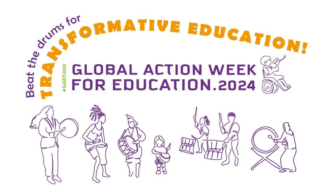 Countdown: 3 days to go for the Global Action Week for Education (GAWE) commemorations starting on 22nd April - 26nd April.  Lets unite and beat the drums for transformative Education!!!

#GAWE2024 
#TransformativeEducation

@GPforEducation @globaleducation @ecozim @MoPSEZim