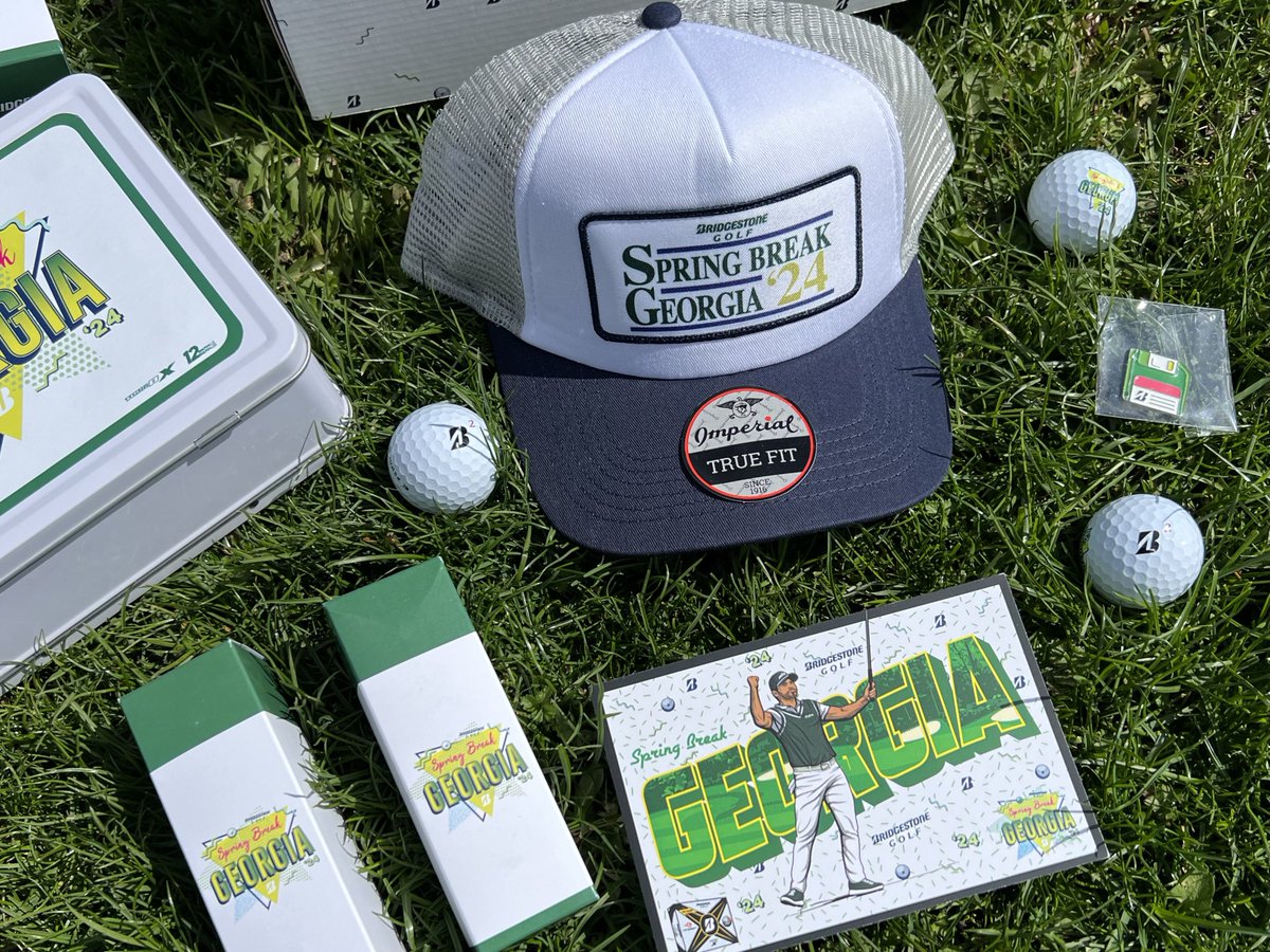 🚨 PGAPappas Bridgestone Golf Spring Break Georgia 24 GIVEAWAY 🚨 🔥 Bridgestone Golf Spring Break 24 Capsule Collection (Tour B X  balls, ball marker, hat, lunch box, autographed postcard from Tiger, Day, or Fred) To enter: 🌺 Retweet 🌺 Follow @PGAPappas and @bridgestonegolf