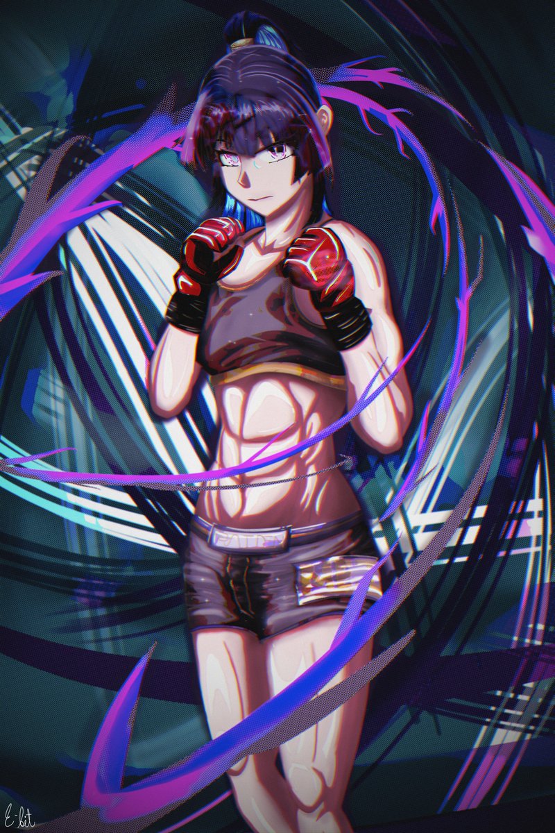 ExottaBit's tweet photo. From the Red Corner  

Teppu reeled me back to doing art again. Cool video essay and manga recommendation @EyePatchWolf 

#HonkaiImapct3rd  #Raidenmei https://t.co/2hZjPQ3eEB