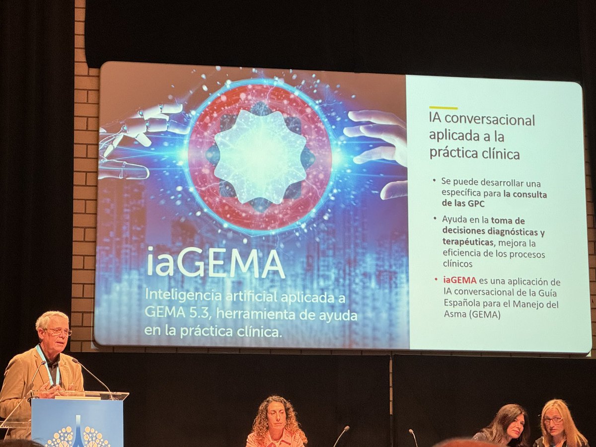SociedadGRAP's tweet photo. Dr #VicentePlaza nos explica ventajas y limitaciones…. Herramienta para consulta y Resolver preguntas a través #IAGema #XIVJornadaGRAP24 @sociedadGrap https://t.co/mQkPsZvIdF