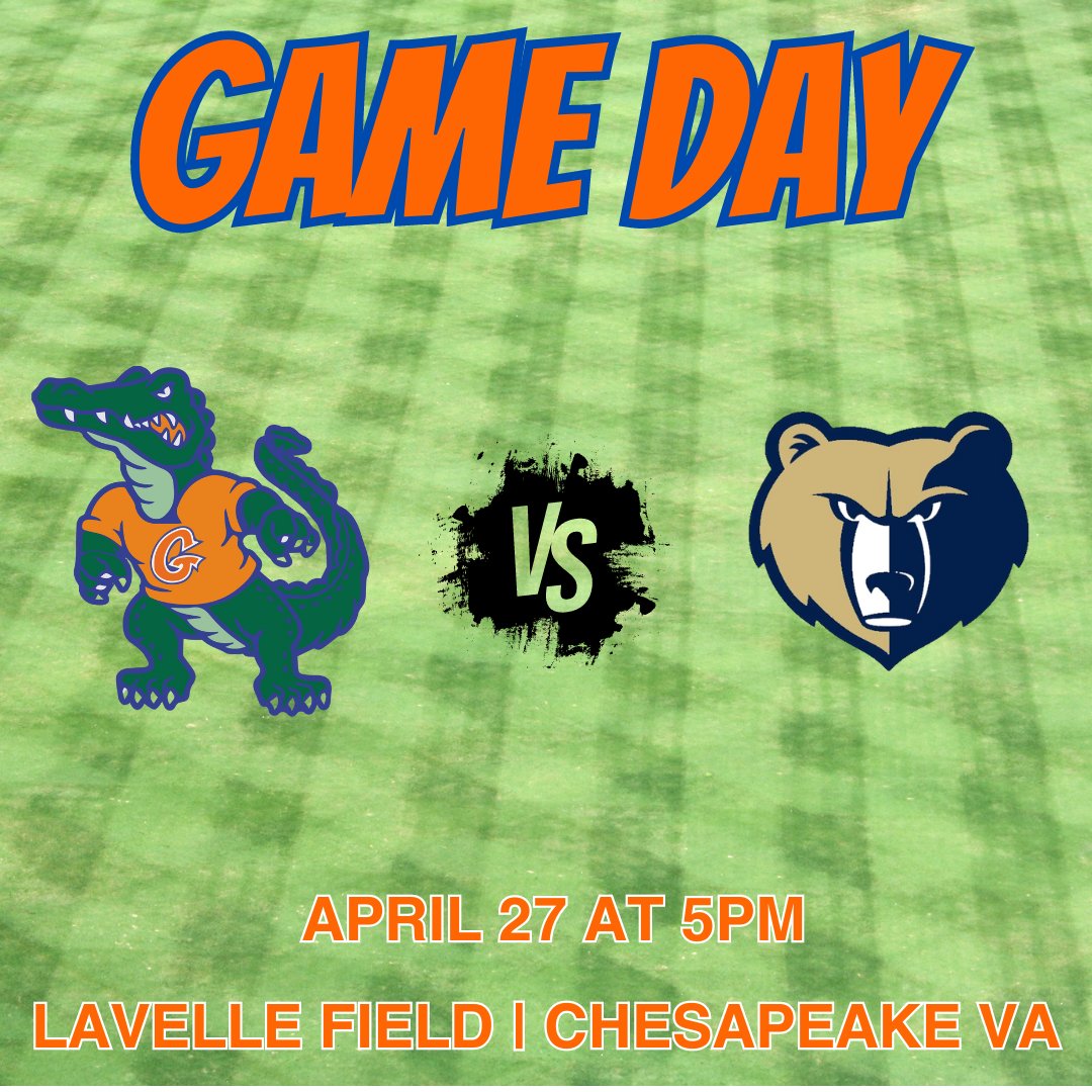 ⚾️GAME DAY⚾️ 🆚 Western Branch ⏰5pm 🏟️Lavelle Field 📍 Chesapeake VA