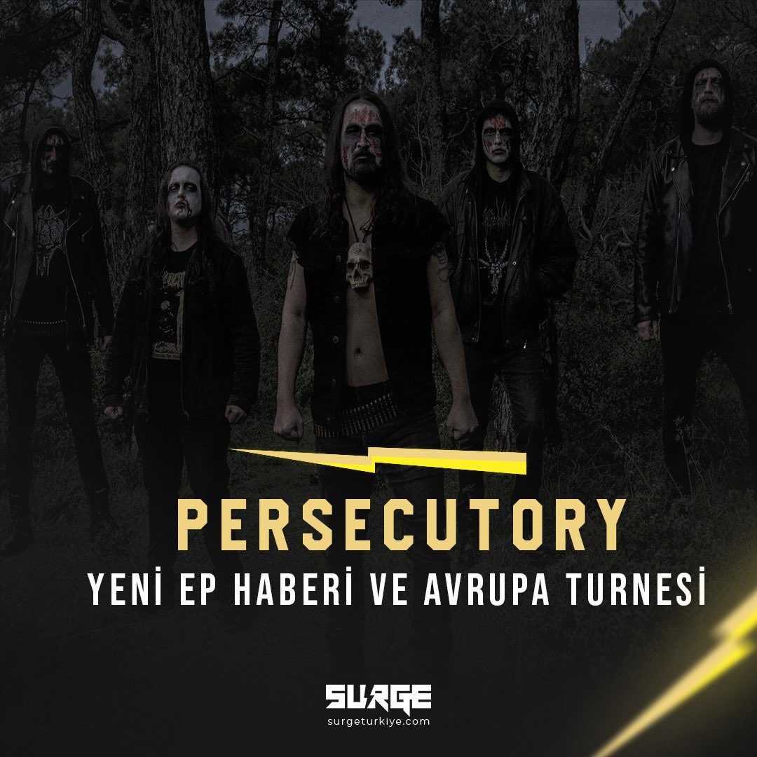 Persecutory’den Yeni Ep Haberi ve Avrupa Turnesi! Yerli black metal gruplarımızdan Persecutory üç şarkıdan oluşan “The Glorious Persecution” isimli EP’lerini bu sonbaharda piyasaya sürecek. Grup EP’nin ardından içerisinde Fransa ve Almanya’nın bulunduğu Avrupa turnesine çıkacak!