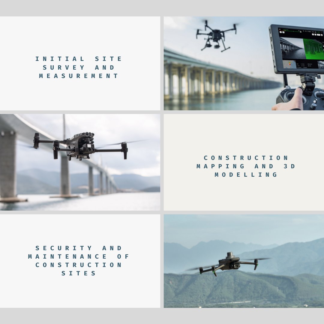 Seeking optimal tools to enhance your construction endeavors? Explore the unparalleled offerings from #DJI! Products tailored to the unique needs of the #ConstructionIndustry #surveydronesireland #DJIEnterprise #EASA #IAA #surveying #construction #lidal #mapping #Pix4D